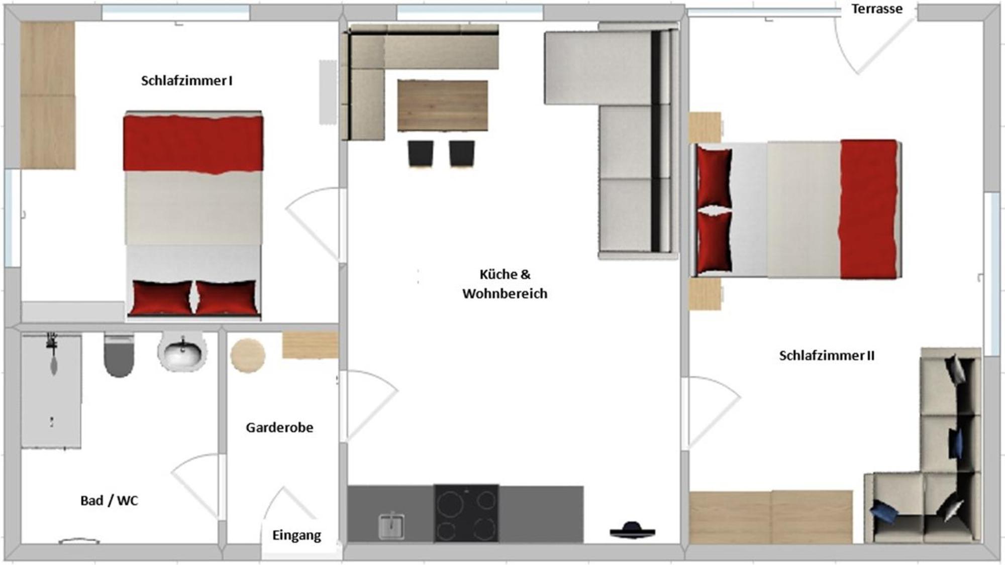 Appartement Krahlehen Филцмос Екстериор снимка